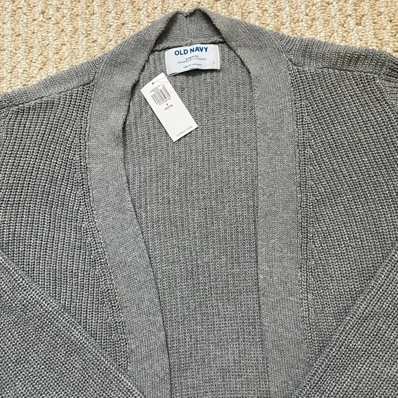 OLD NAVY | Open Front Long Cardigan Sweater Small Petite - Picture 10 of 16